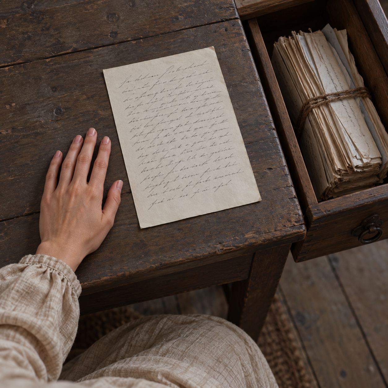 One Page in a Hand That Had Once Run to Eleven