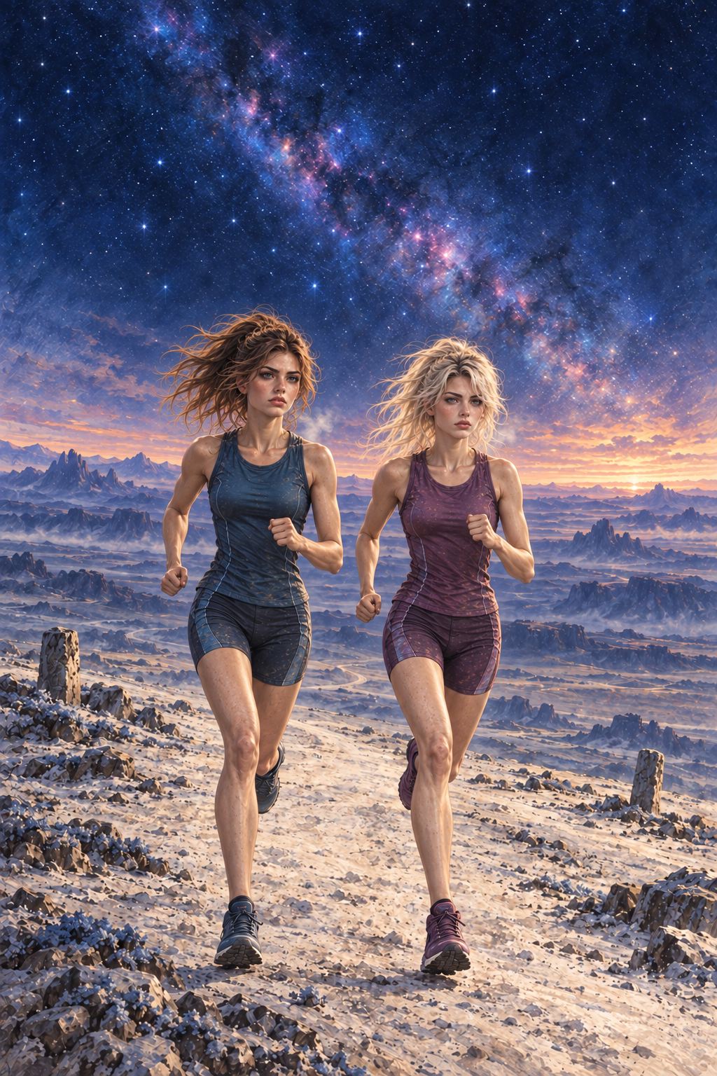 Thennet Runners First Light Established Val Kyra Narrower Hips