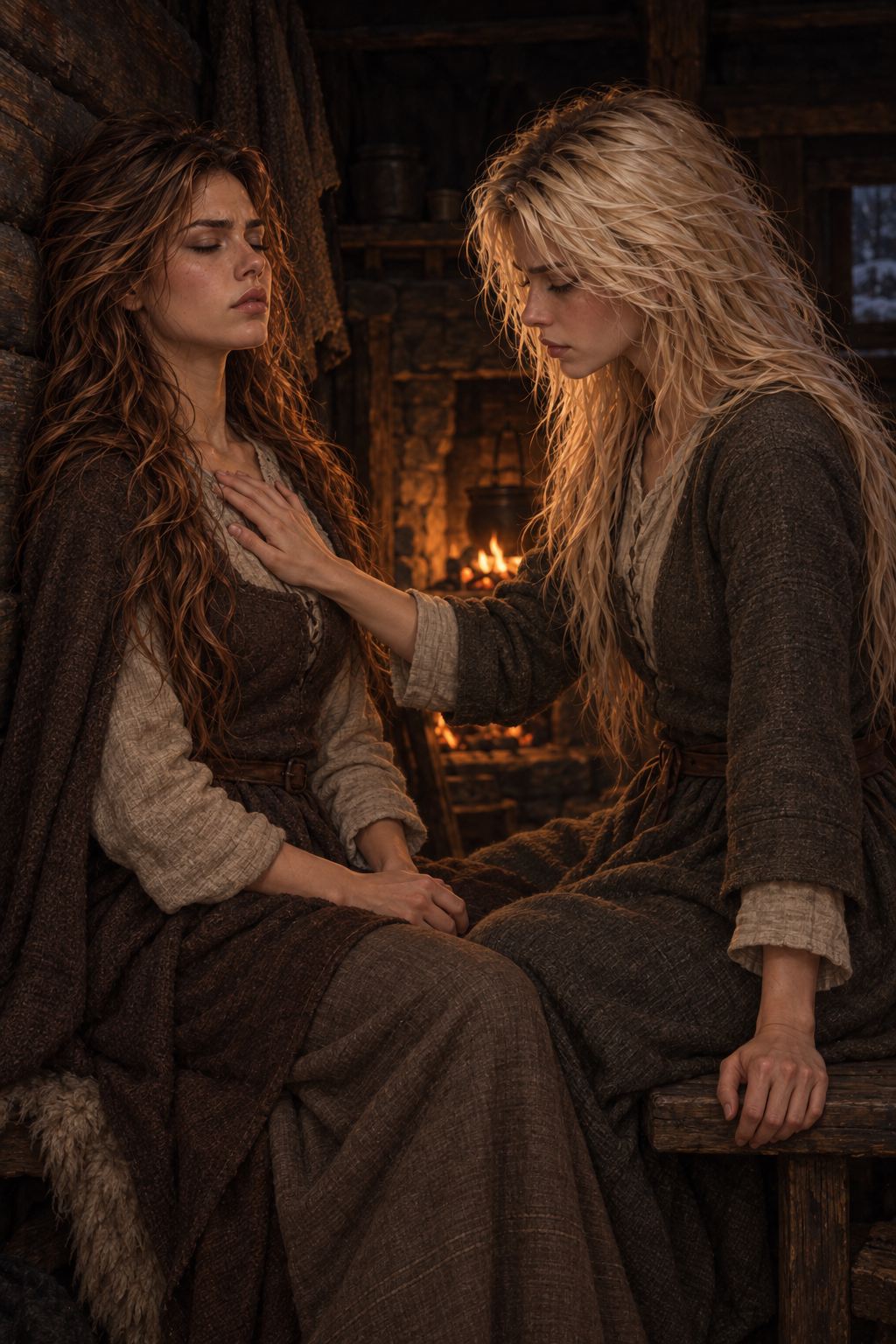 A Palm on the Breastbone