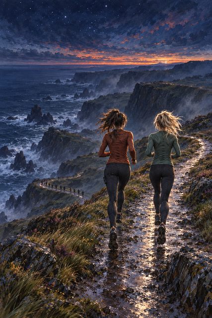 Cliff Path Variation 3 Eighteen Mornings
