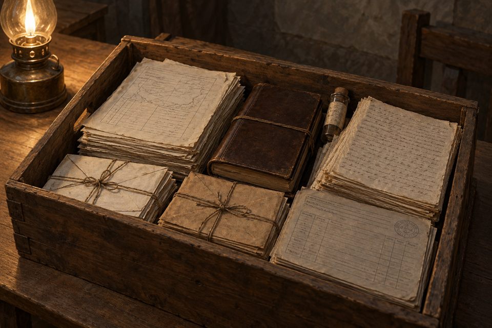 It Filled a Crate &mdash; Chapter XIV &middot; Four Rooms