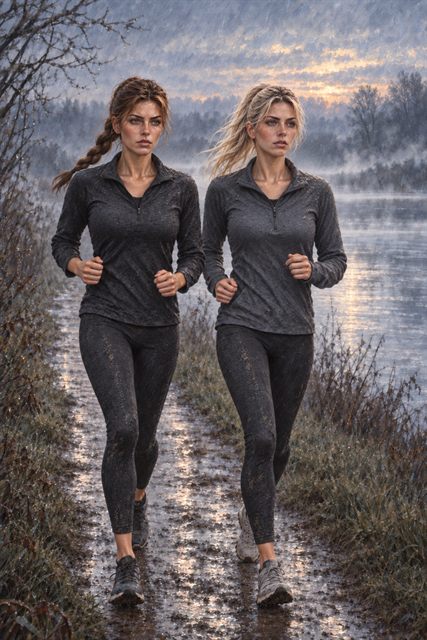 River Path Tied Back Hair