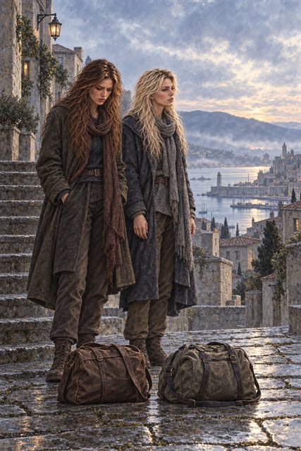 Two Bags on the Stones