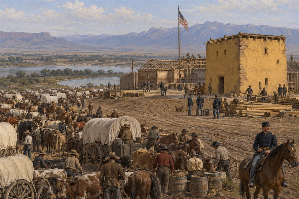Square and Yellow &mdash; Chapter IX &middot; The Fort