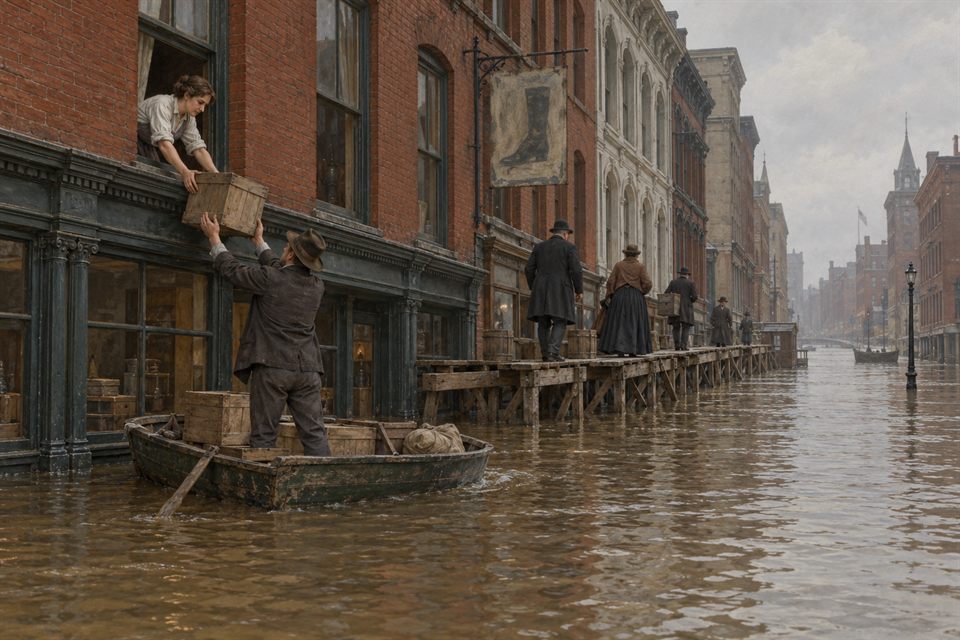 Portland Was Under the River and Open for Business &mdash; Chapter I &middot; The Water