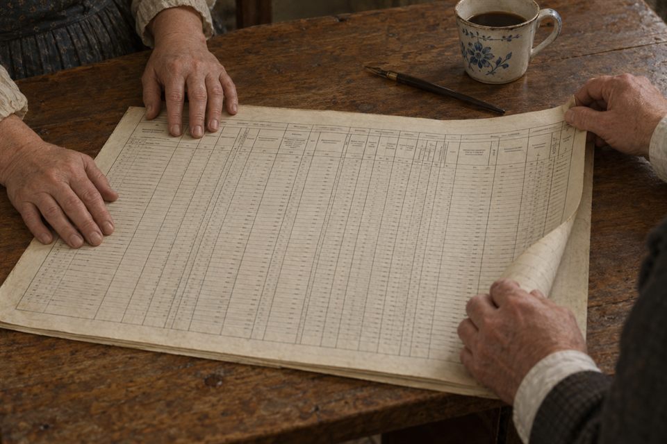 Twenty Eight Columns &mdash; Chapter VI &middot; Month and Year