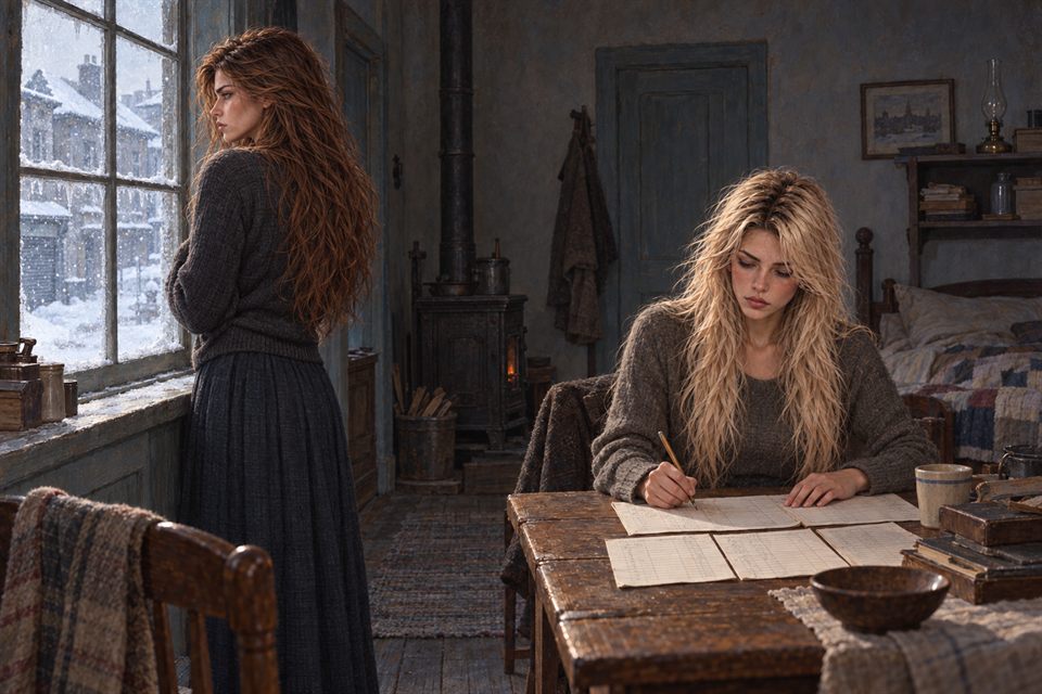Her Sleeves Over Her Hands &mdash; Chapter VII &middot; The Set