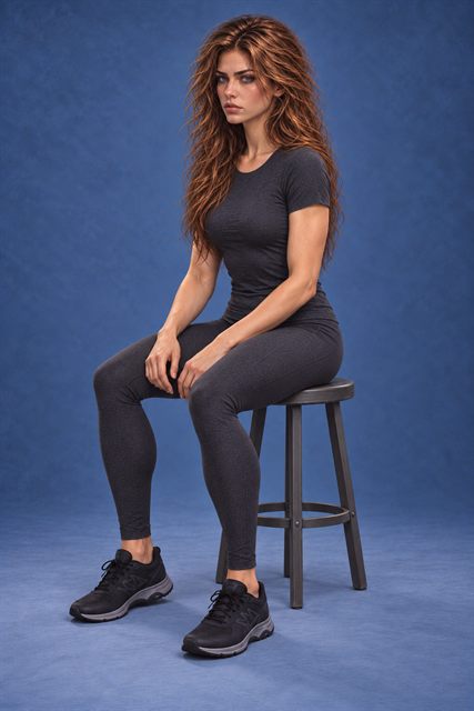 Seated Three Quarter