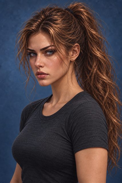 High Practical Ponytail