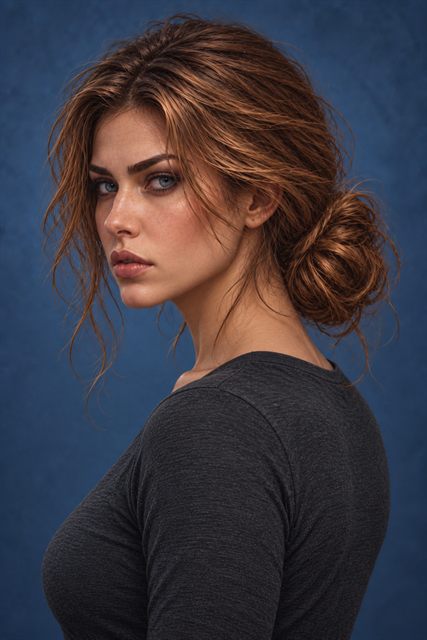 Loose Low Bun