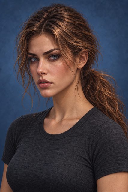 Hair Pulled Back