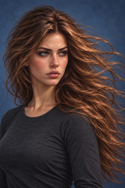 Windblown Hair