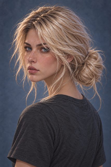 Loose Low Bun