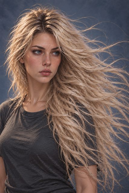 Windblown Hair
