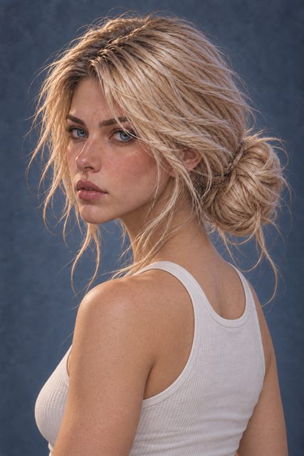 Loose Low Bun
